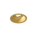 LED Recessed spot DEEP PETIT ADJUST 1.0, 350mA, 6W 2700K, CRi >90, with standard springs, gold