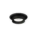 LED Recessed spot RINI SNEAK IP44 1.0, 350/500mA, 7/10W 3000K, CRi >90, black