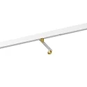 LED Track spot MICK ON TRACK 1.0 for STREX SYSTEM 48V, 9.5W 3000K, CRi >90, white gold