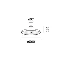Wever & Ducré Plafondarmatuur ROOMOR OFFICE CEILING SURF 1.0 MICROPRISM DALI aanstuurbaar, UGR < 19 IP20, wit mat dimbaar