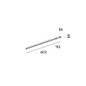 Wever & Ducré LED module STREX LED MODULE 1.0 OPAL IP20, zwart dimbaar