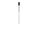 Plafondarmatuur FINLIN CEILING SURF 1.0 IP20, zwart mat dimbaar