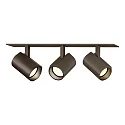 Downlight CENO 3.0 3-vlams, draaibaar, roteerbaar IP20, brons dimbaar