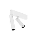 Spot MATCH CEILING SURF 2.0 IP20, wit mat dimbaar