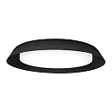 Wand- en plafondarmatuur TOWNA 2.0 groot IP44, zwart dimbaar