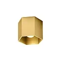 Plafondarmatuur HEXO CEILING SURF 1.0 1-vlams, Dim-To-Warm IP20, goud dimbaar