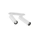 Spot MATCH CEILING REC 2.0 IP20, wit mat dimbaar