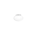 Plafondarmatuur PERLEZ IP44 1.0 - Ø 13CM gekamd, met afstandhouder IP44, wit dimbaar