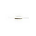 Wandarmatuur LARRA OPAL 1.0 S14d IP20, champagne dimbaar