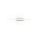 wall luminaire LARRA OPAL 1.0 S14d IP20, copper dimmable