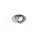 Inbouwspot QITO TRIMLESS 1.0 rond, flush, cardanisch IP20, aluminium geborsteld dimbaar