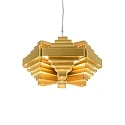 Pendelarmatuur J.J.W. 042 E27 IP20, goud dimbaar