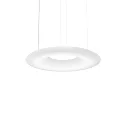 LED Design Pendant luminaire GIGANT 10.0, Ø 100cm, steel / LLDPE, white, 3000K