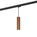 3-fase pendelarmatuur HEXO ON TRACK 3.0 - PAR16 hoekig, lang, met adapter GU10 IP20, koper dimbaar