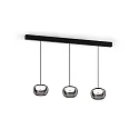 Wever & Ducré pendant luminaire WETRO 1.0 1 flame Dim-To-Warm IP20, black dimmable