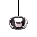 pendant luminaire WETRO 2.0 1 flame Dim-To-Warm IP20, black dimmable