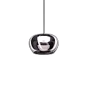 Wever & Ducré pendant luminaire WETRO 2.0 1 flame Dim-To-Warm IP20, black dimmable