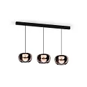 Wever & Ducré pendant luminaire WETRO 2.0 1 flame Dim-To-Warm IP20, copper dimmable
