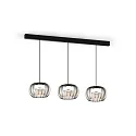 Wever & Ducré pendant luminaire WETRO 2.0 1 flame Dim-To-Warm IP20, smoky colour dimmable