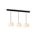 Wever & Ducré pendant luminaire WETRO 2.0 1 flame Dim-To-Warm IP20, taupe dimmable