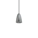 Pendelarmatuur COZY CONE 1.0 IP20, geslepen aluminium