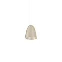 pendant luminaire COZY CONE 2.0 IP20, silk grey