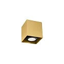 Ceiling luminaire BOX MINI 1.0 PAR16, GU10 max. 12W, gold