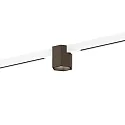 Spotlight op rail HEXO ON STREX 1.0 met adapter IP20, brons, wit mat 
