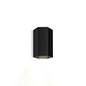 Wandarmatuur HEXO MINI 1.0 - PAR16 1-vlams GU10 IP20, mat, gitzwart dimbaar