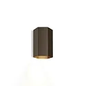 Wandarmatuur HEXO MINI 1.0 - PAR16 1-vlams GU10 IP20, brons dimbaar