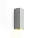 Wall luminaire BOX MINI 2.0 PAR16, Up&Down, 2x GU10 max. 12W, aluminum