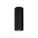 Wandarmatuur HEXO MINI 2.0 - PAR16 up down, 2-vlams GU10 IP20, mat, gitzwart dimbaar
