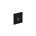 Wandinbouwarmatuur STRIPE WALL REC 0.7 IP20, zwart mat 