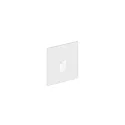 Wandinbouwarmatuur STRIPE WALL REC 0.7 IP20, wit mat 