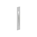 Wandinbouwarmatuur STRIPE WALL REC 2.2 IP20, aluminium geborsteld 