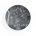 LED Wall luminaire MILES 3.0 ROUND, indirect, Ø 26cm, 8W 2700K, CRi >90, dimmable, marble black