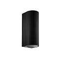Wandarmatuur TRACE WALL SURF 2.0 IP20, zwart mat dimbaar