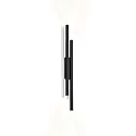 Wandarmatuur TRACE SLIM WALL SURF 2.0 IP20, zwart mat dimbaar