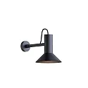 Wandarmatuur ROOMOR WALL 1.1 - PAR16 / SHADE 1.0 roteerbaar, straight GU10 IP20, mat, gitzwart dimbaar