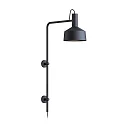 Wandarmatuur ROOMOR WALL 4.2 - PAR16 / SHADE Ø 25CM lang, met scharnierende arm, met aansluitdoos