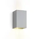 wall luminaire BOX WALL SURF 4.0 IP20, brushed aluminium dimmable