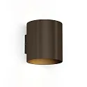 Wandarmatuur RAY 3.0 up down, instelbaar IP20, brons dimbaar