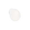 Spiegelarmatuur DRO 2.0 - 17.5CM E14 IP44, opaalwit, wit mat dimbaar