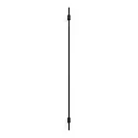 Wandarmatuur FINLIN 3.0 IP20, zwart dimbaar