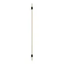Wandarmatuur FINLIN WALL SURF 3.0 IP20, champagne, zwart mat dimbaar