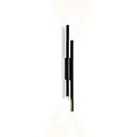 Wandarmatuur MATCH WALL SURF 4.0 IP20, zwart mat dimbaar