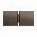 wall luminaire CG SQUARE 2G BIG E27 IP20, bronze