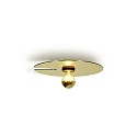 Wandarmatuur MIRRO WALL 1.0 E27 IP20, goud dimbaar