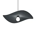 Pendelarmatuur WAVE SOFT 1.0 E27 IP20, antraciet