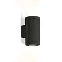 Wandarmatuur voor buitenshuis TUBE WALL 2.0 PAR16 up / down, cilindrisch GU10 IP65, zwart